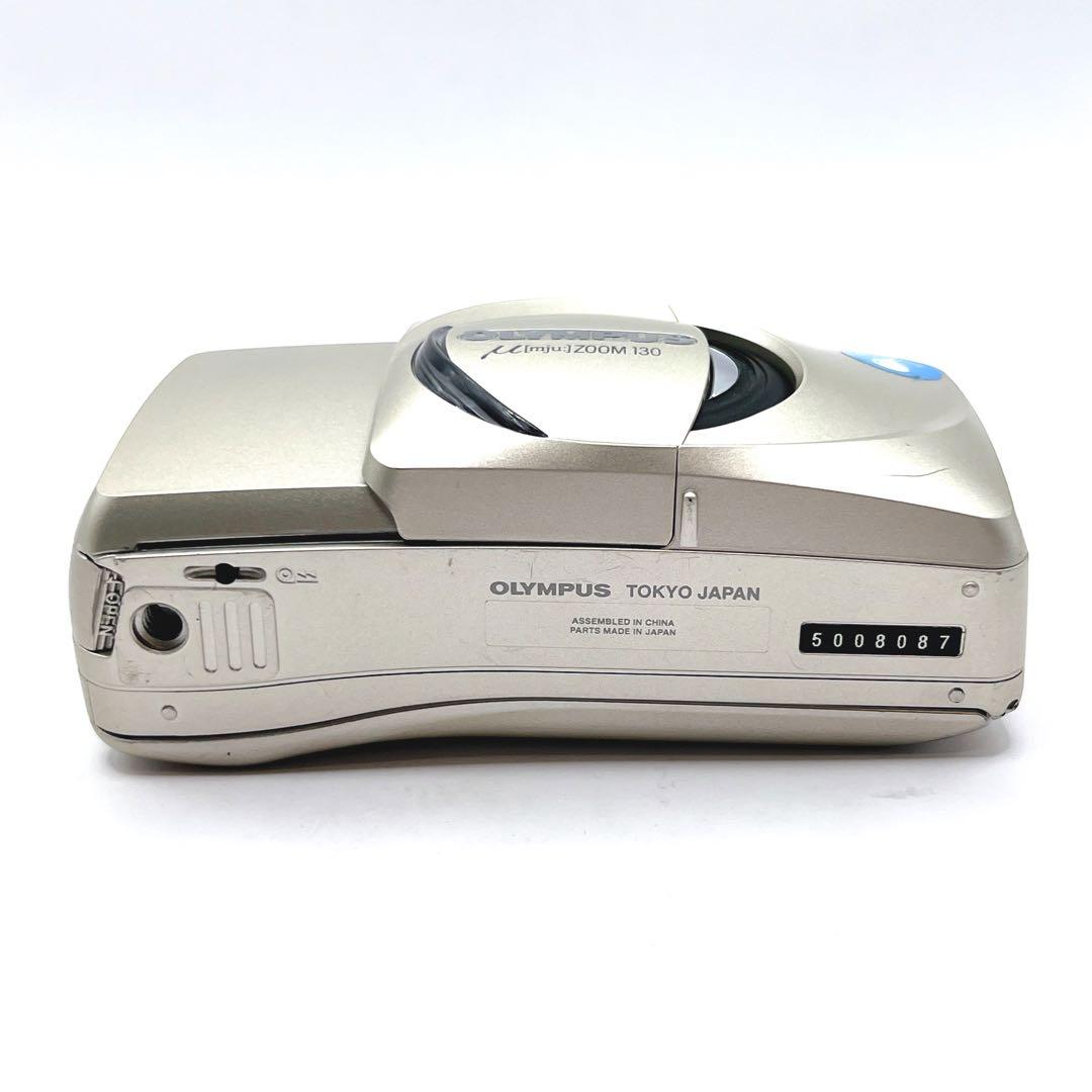 【美品】 OLYMPUS μ[mju:] ZOOM 130 コンパクトカメラ