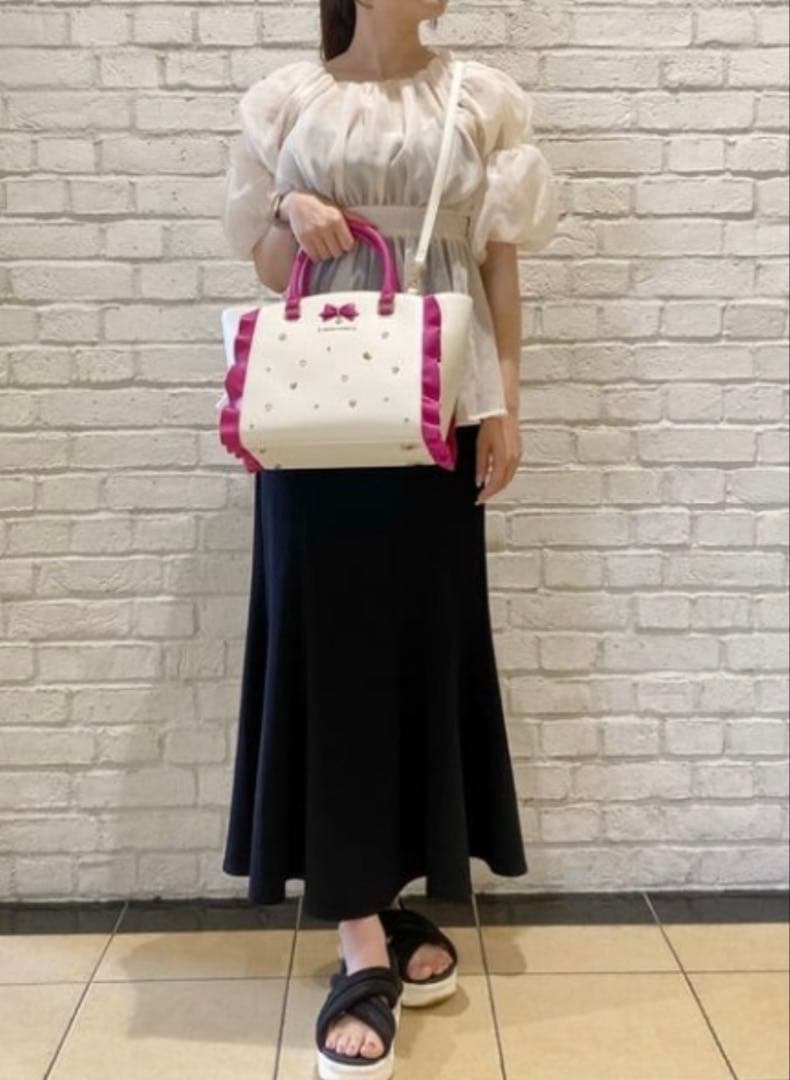 サマンサベガ　ビジューフラッター　ミニピンク