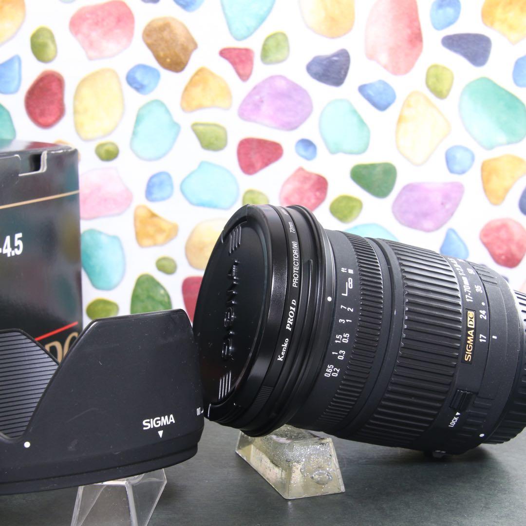 ♥︎◇超広角♪ ◇フルセット♪ ◇SIGMA 17-70ｍｍ ◇canon