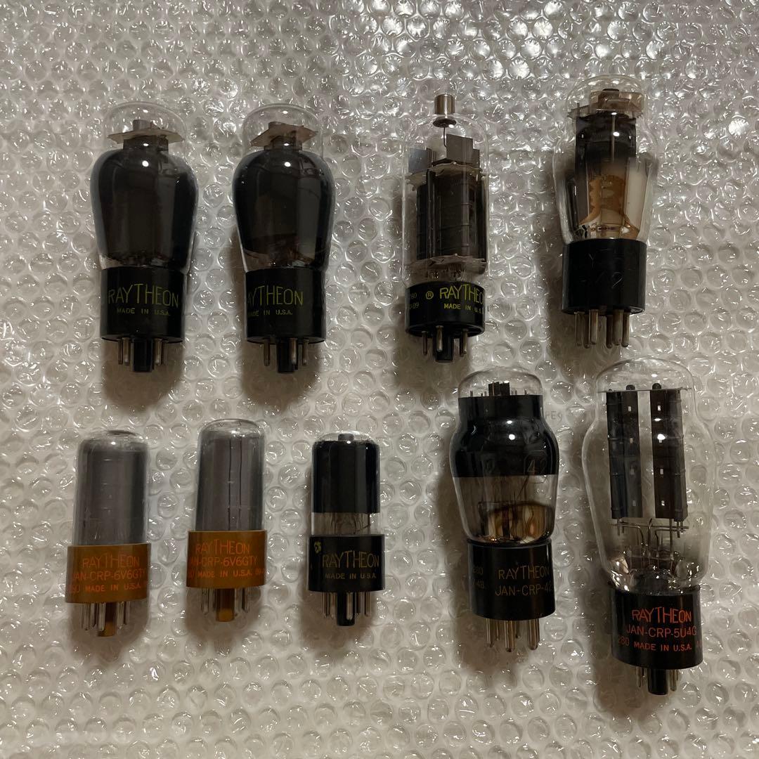 RAYTHEON製 真空管 9本セット