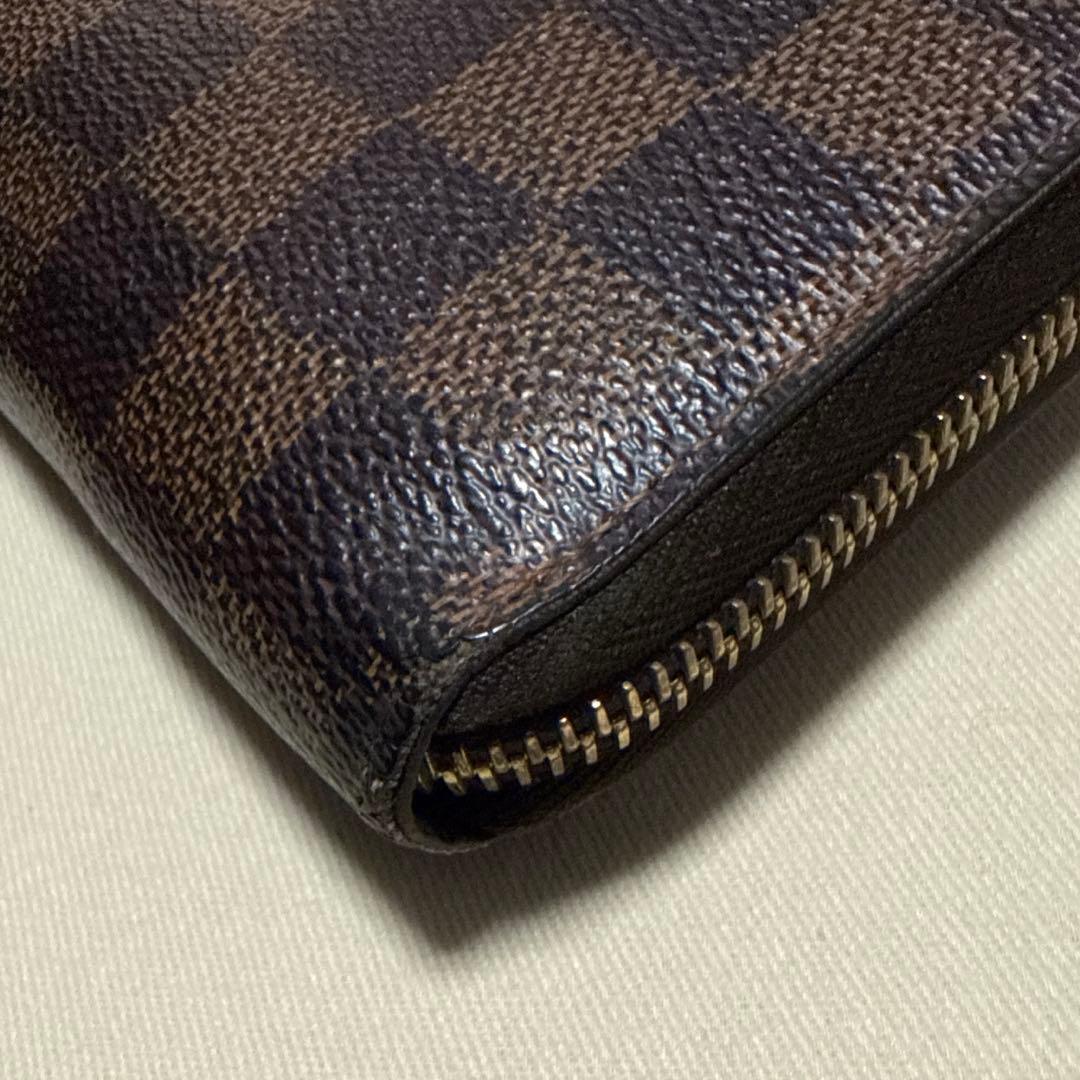 【安価！良品】LOUIS VUITTON ダミエ　ジッピーウォレット
