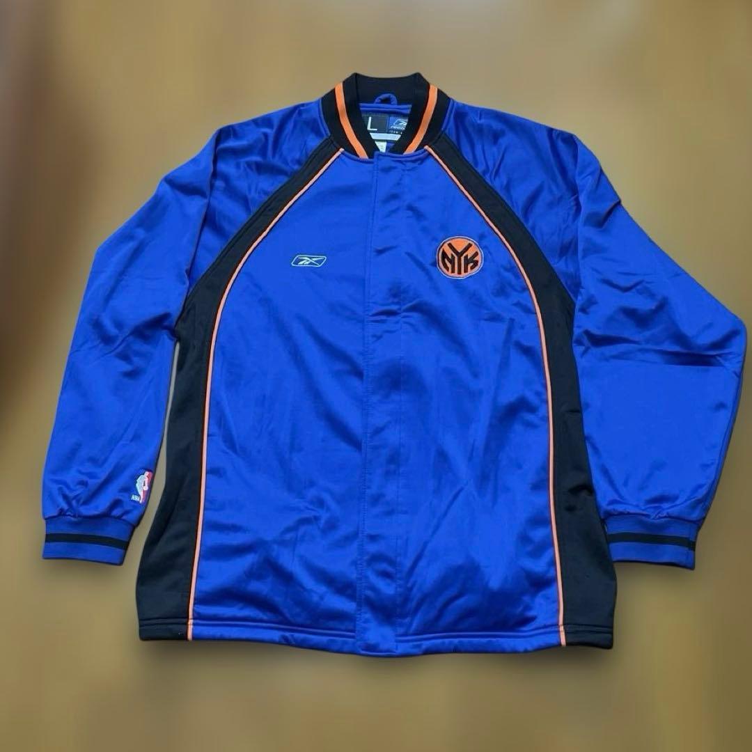 h*1様 Reebok 製NBA NEW YORK KNICKS ジャージ上下(