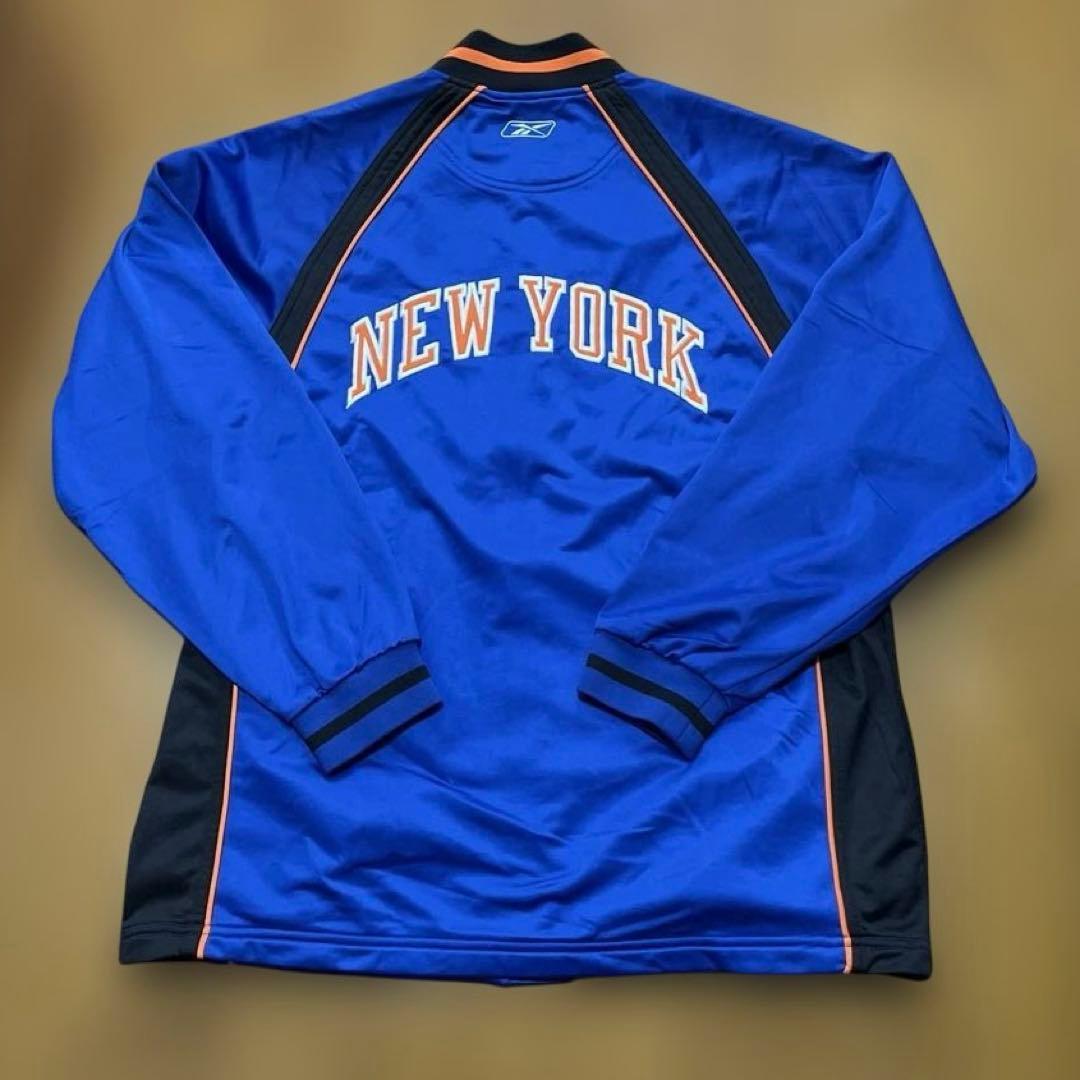 h*1様 Reebok 製NBA NEW YORK KNICKS ジャージ上下(