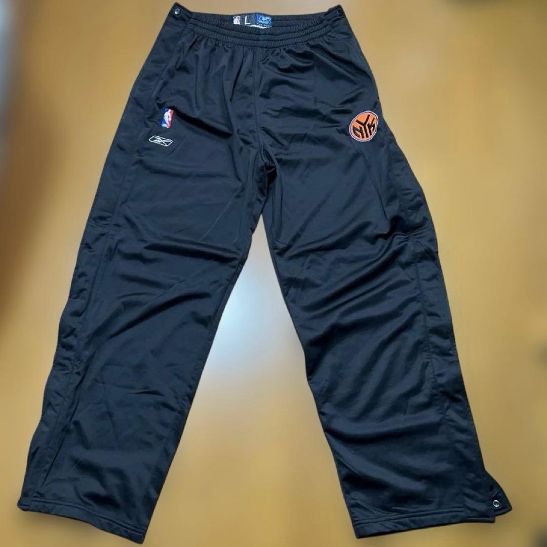 h*1様 Reebok 製NBA NEW YORK KNICKS ジャージ上下(