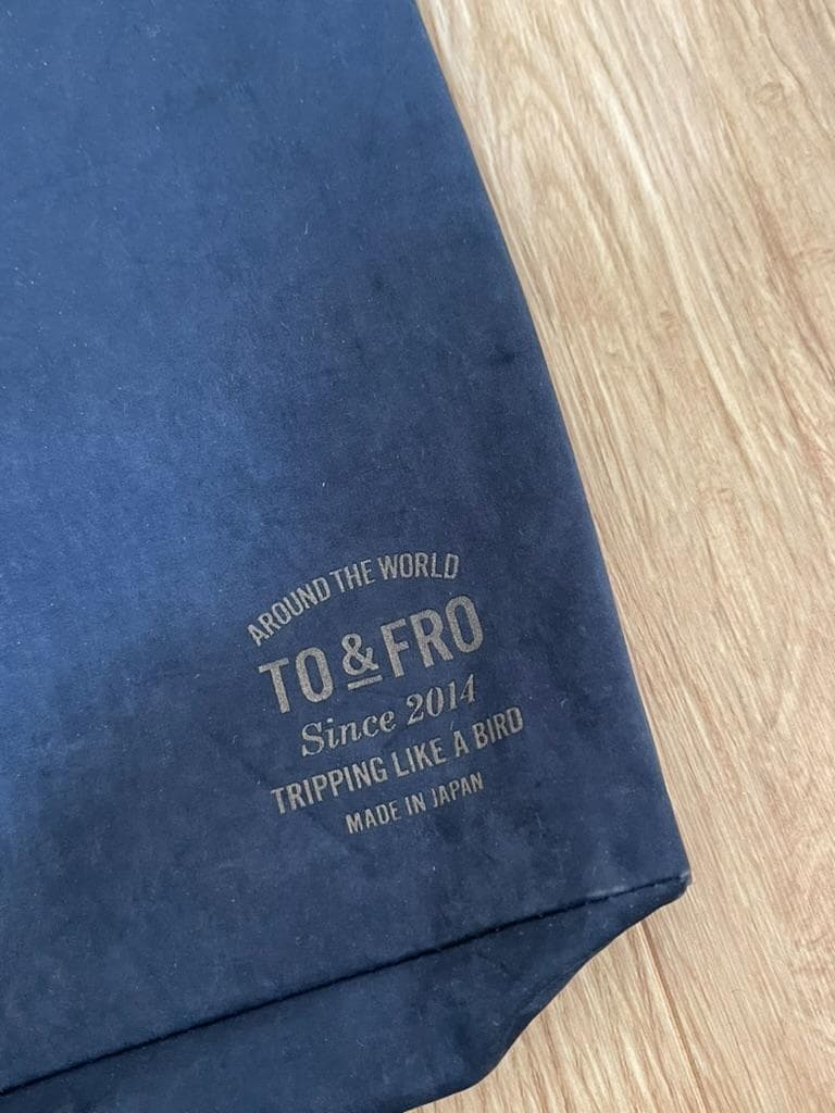 【軽量】TO&FROノートパソコンケース 13インチ対応 紺 羽田店購入 日本製