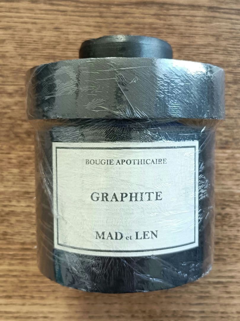 新品 MAD et LEN マドエレン キャンドル GRAPHITE
