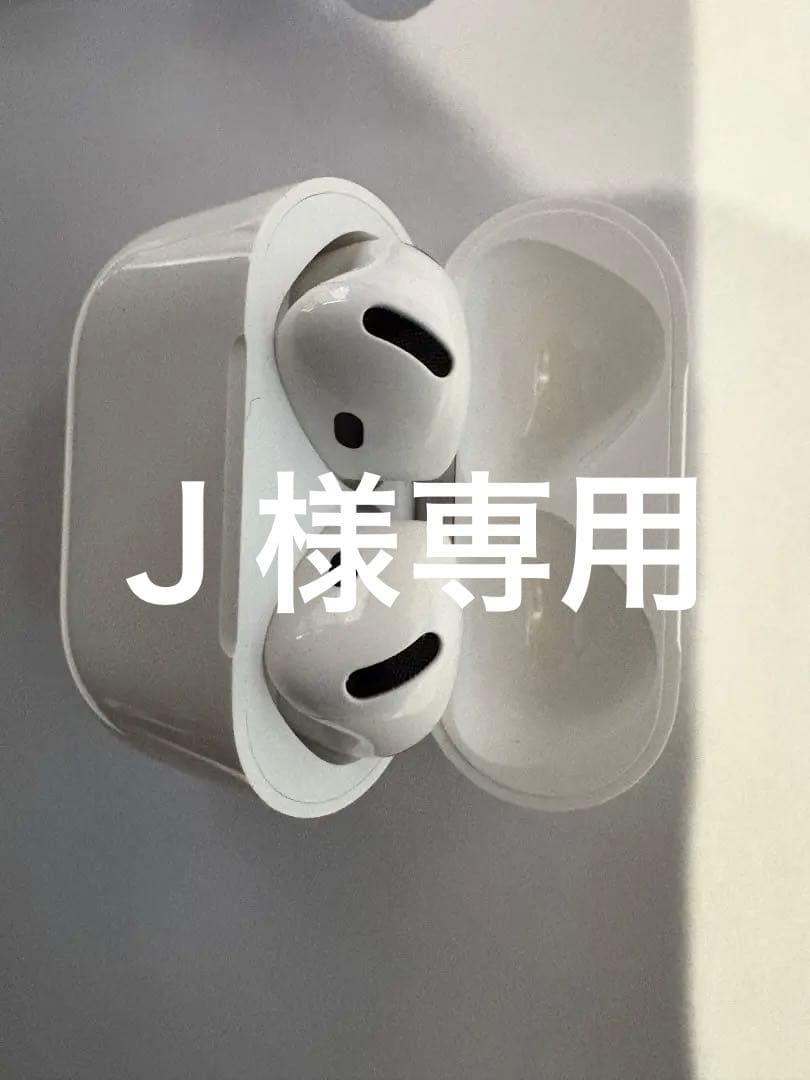 AirPods第4世代　ノイズキャンセル搭載 ケース付 動作確認済み