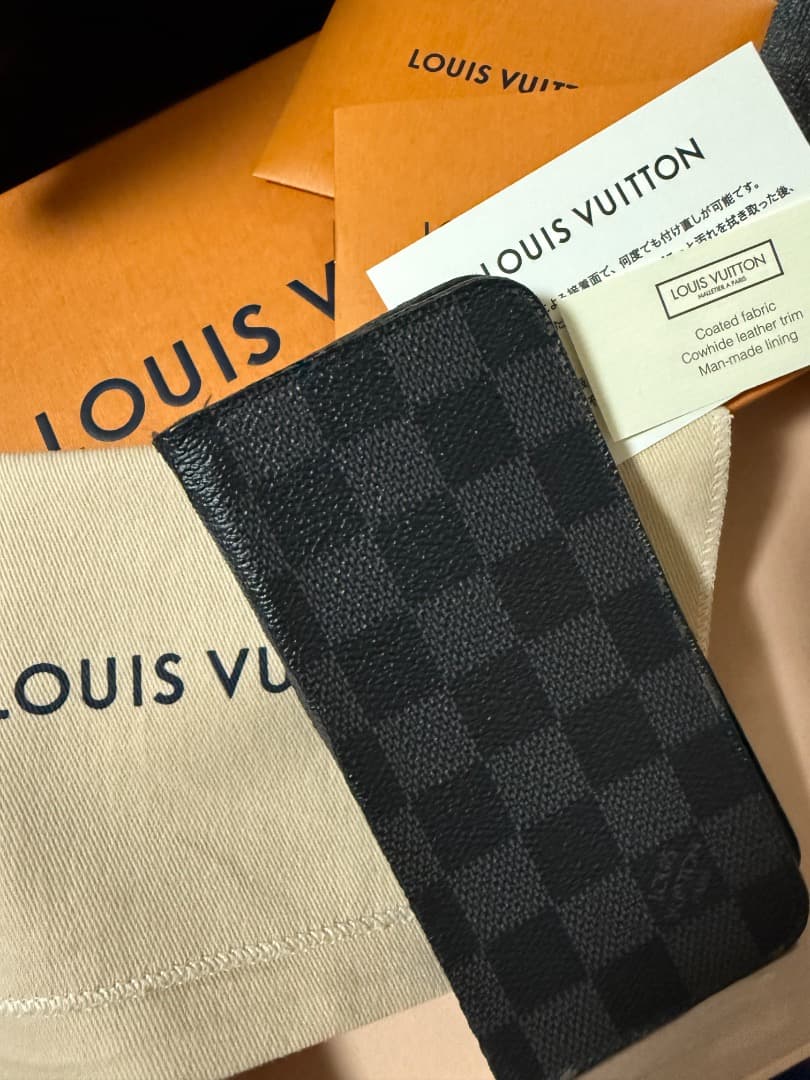 ルイヴィトン LOUIS VUITTON ダミエ iPhoneX XS