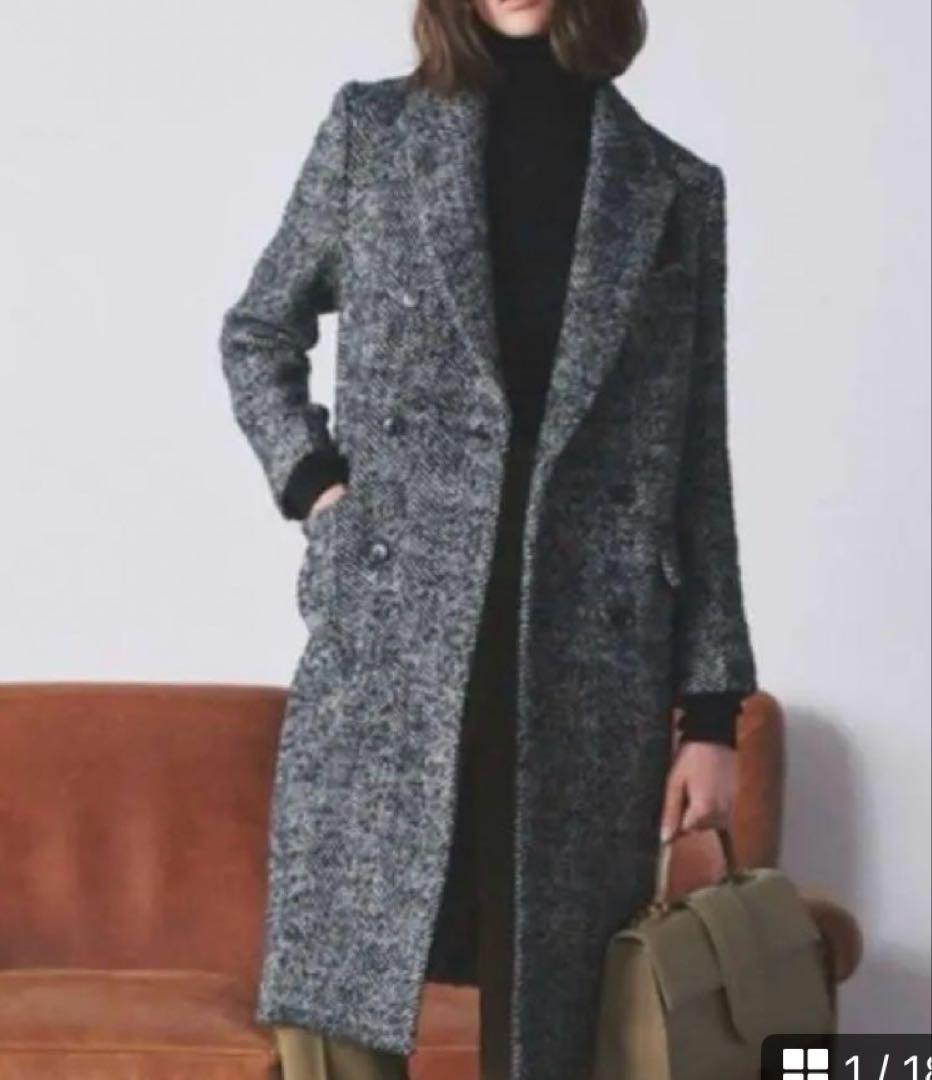 新品♡ミラオーウェンダブルブレストテーラードジャケットサイズM01