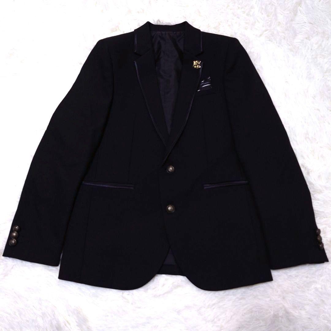 美品　ミッシェル・アルフレッド フォーマル スーツ 6点セット 150 ブラック