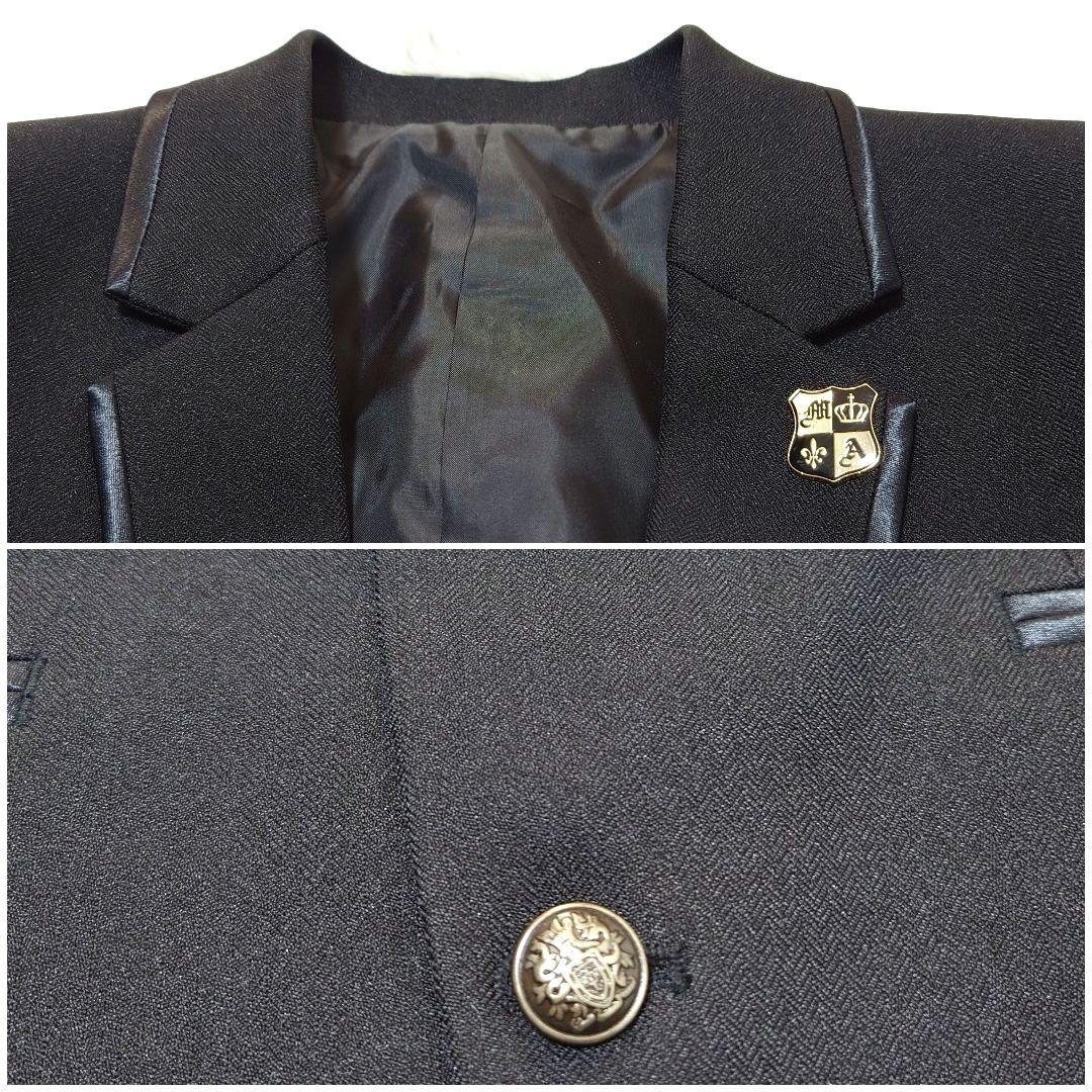 美品　ミッシェル・アルフレッド フォーマル スーツ 6点セット 150 ブラック