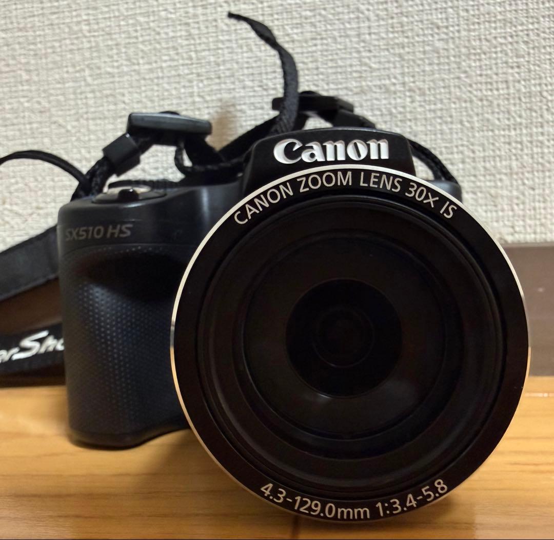 Canon PowerShot SX510 HS バッテリー　充電器　ケース付き