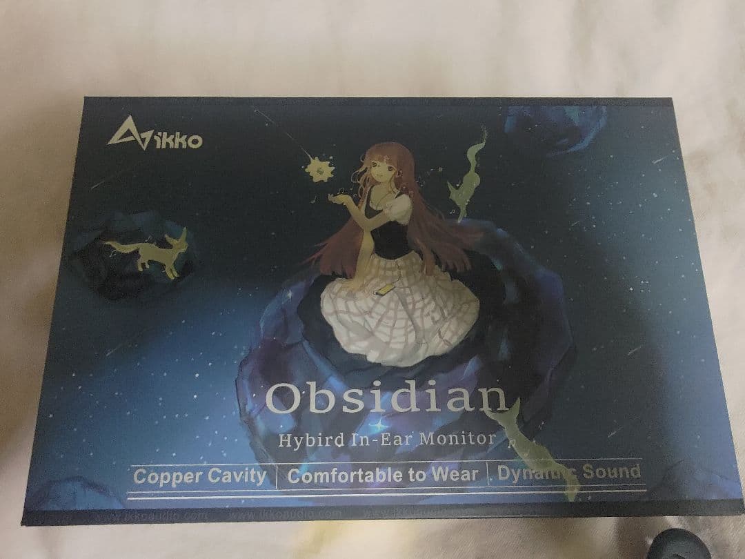 ikko OH10 Obsidian　中華イヤホン