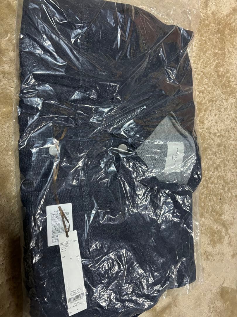 ダークデニム オーバーサイズジャケット Fサイズ