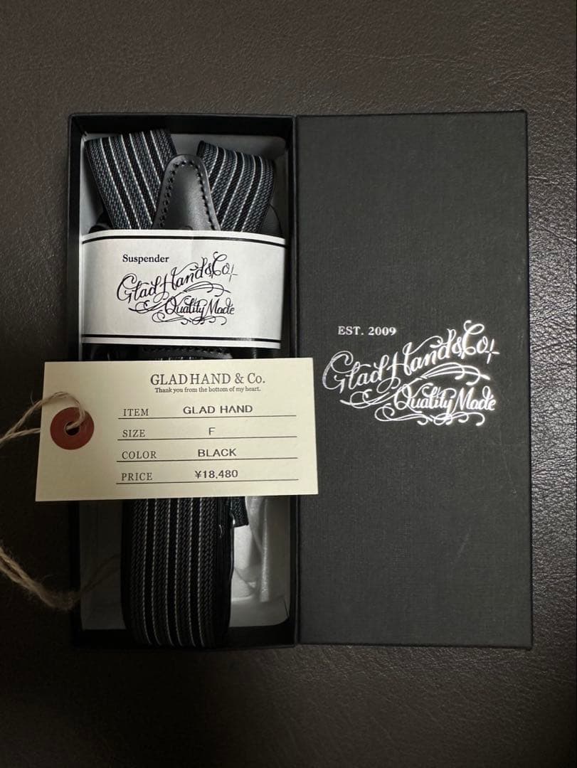 グラッドハンド　サスペンダー　GLAD HAND POLICE STYLE