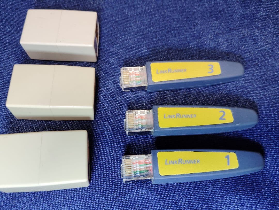 FLUKE LINKRUNNER リンクランナー ワイヤーマップ 1~3番