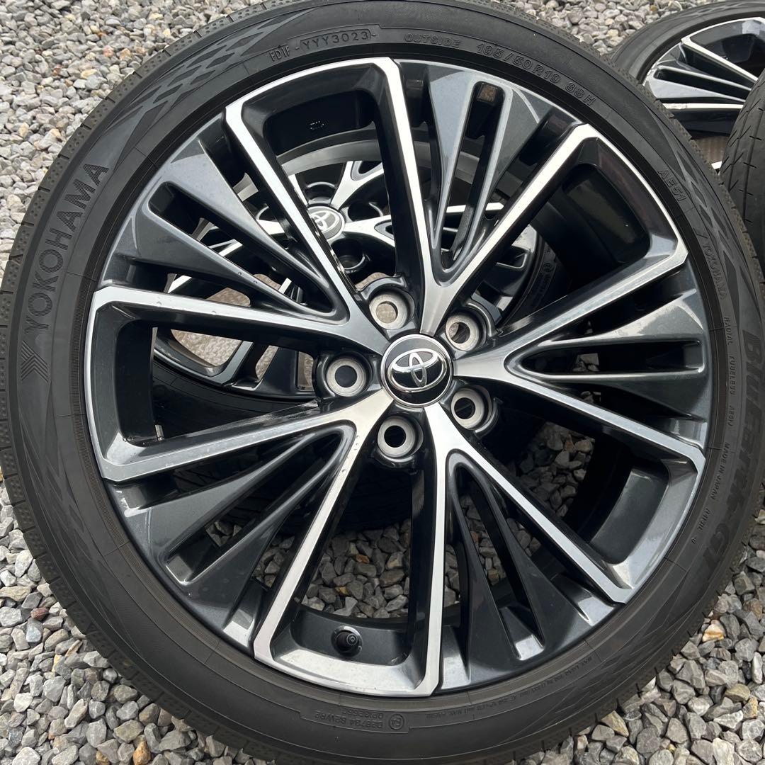 60系 プリウス 純正 ホイール タイヤセット 19インチ