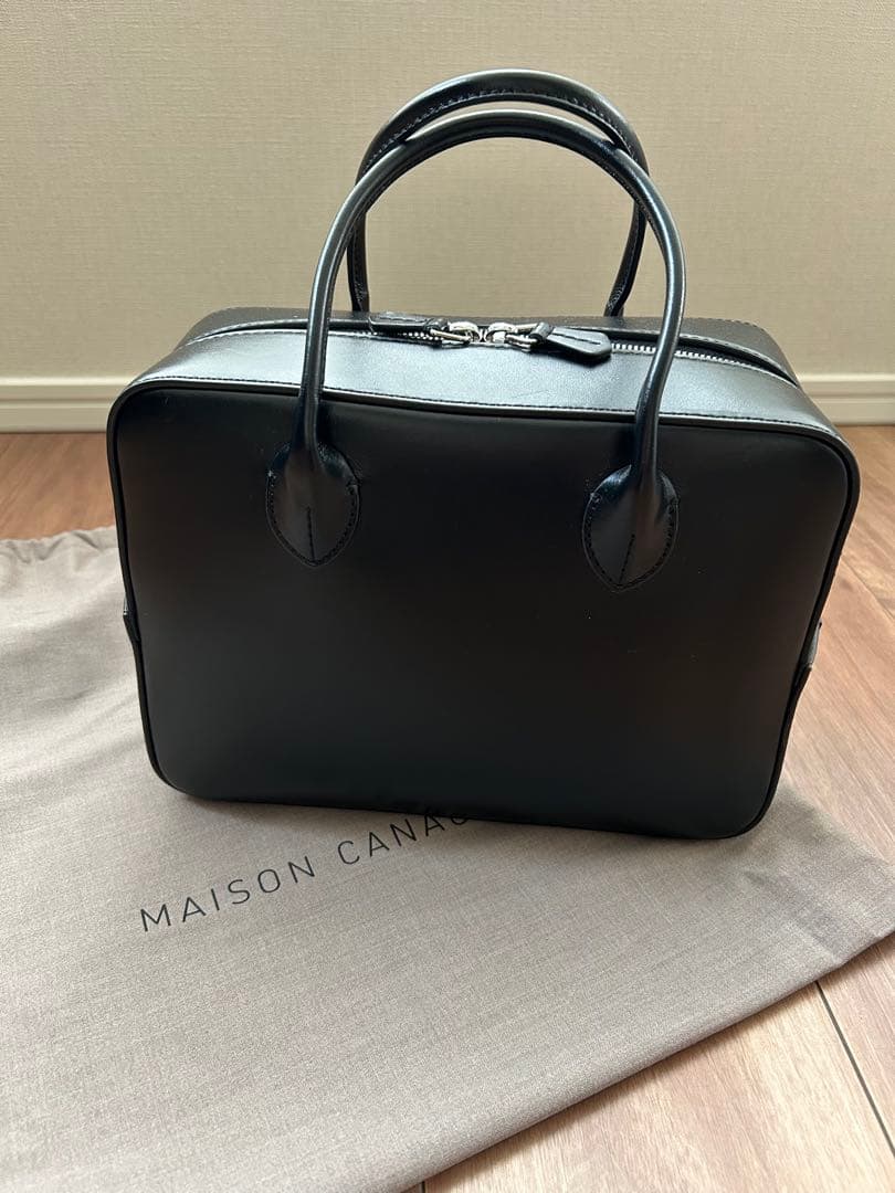 【美品】☆メゾンカナウ☆MAISON CANAU☆ボストンバッグ☆Mサイズ☆
