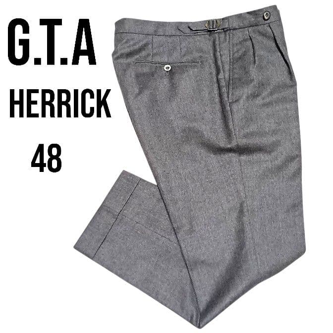GTA Herrick エリック 48 ウール フランネル サイドアジャスター