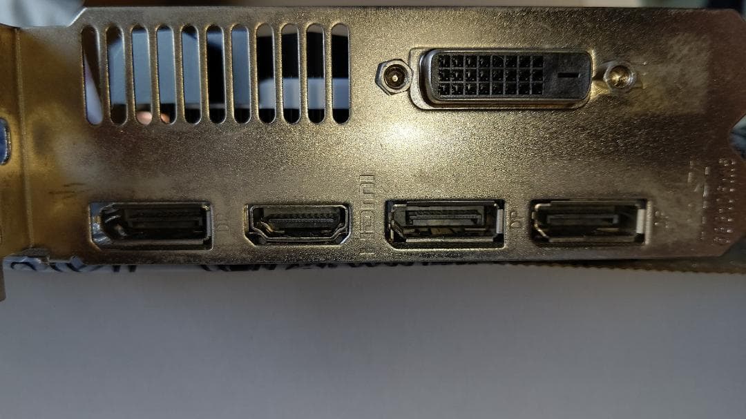 MSI GeForce GTX 1060 6G OC / 6GB 箱付属品有