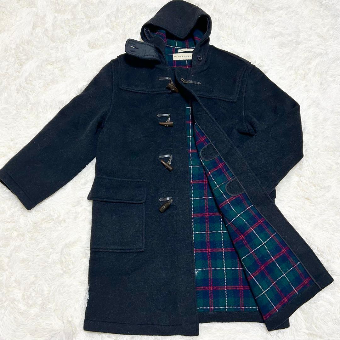 GLOVERALL グローバーオール ダッフルコート チェック柄