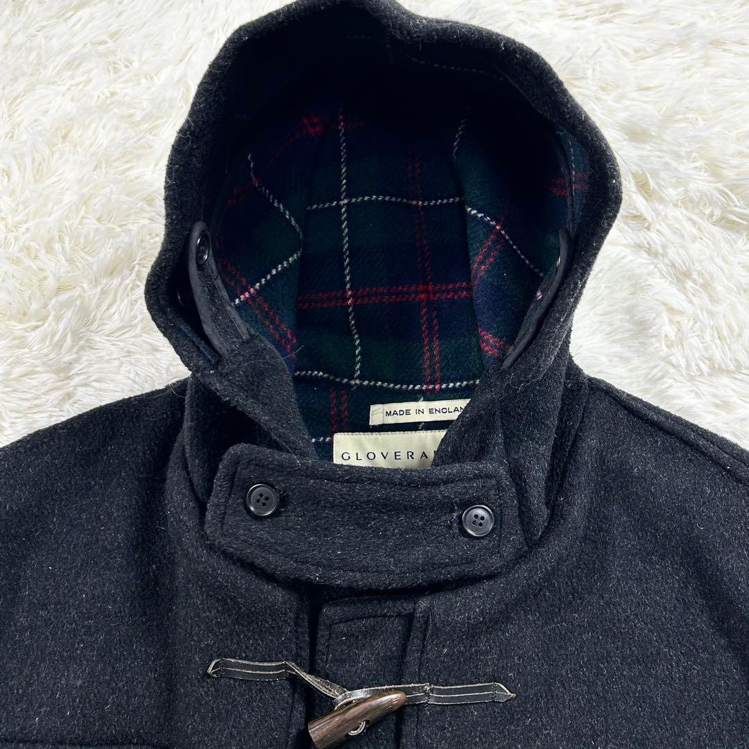 GLOVERALL グローバーオール ダッフルコート チェック柄