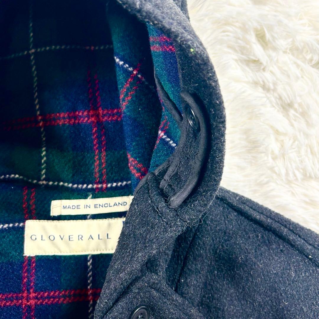 GLOVERALL グローバーオール ダッフルコート チェック柄