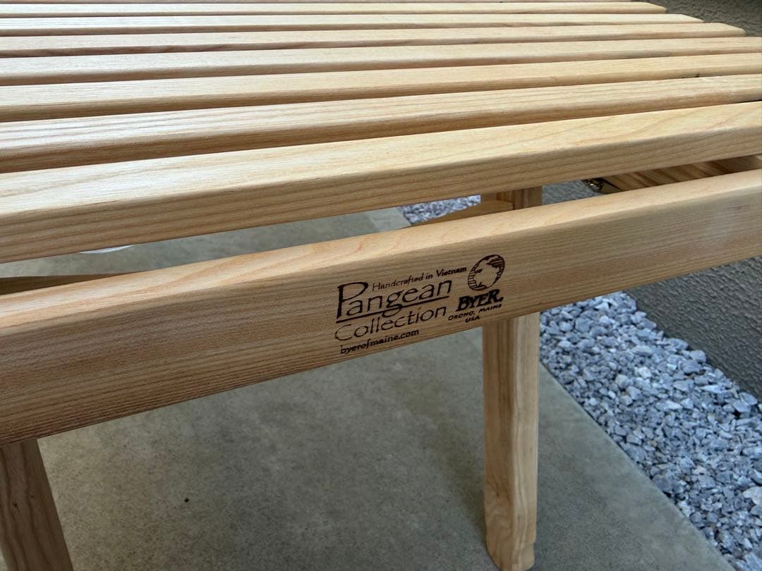 【美品】BYER(バイヤー) パンジーン バレー ロー ロールトップテーブル