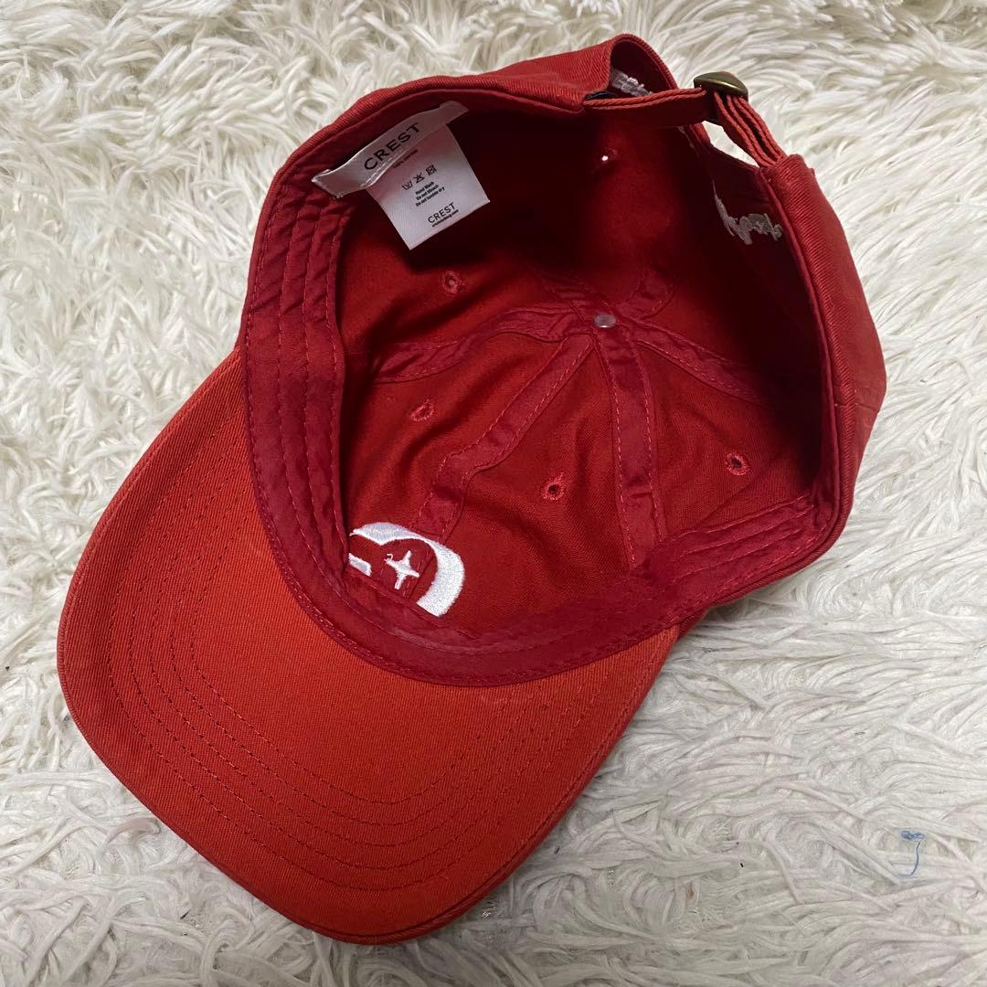 crest clothing × goffax コラボ キャップ　レッド
