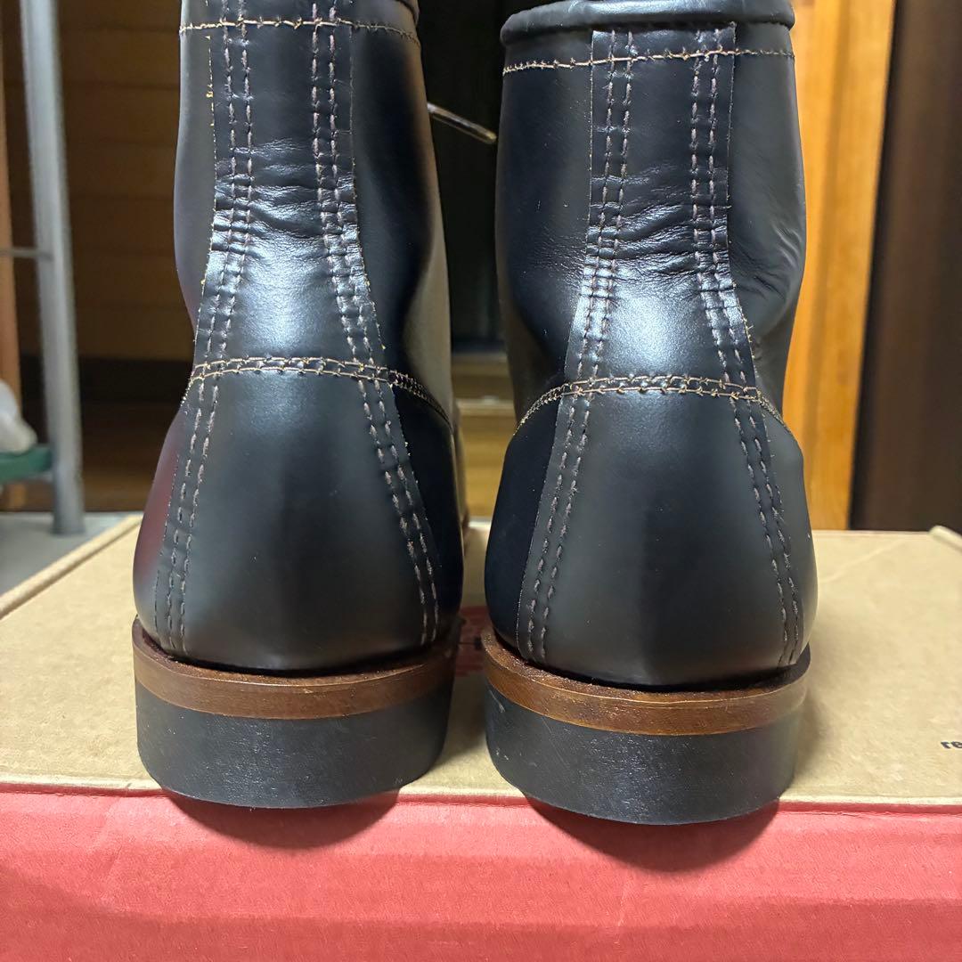 美品 REDWING ベックマン フラットボックス 9060 茶芯 9.5 箱付