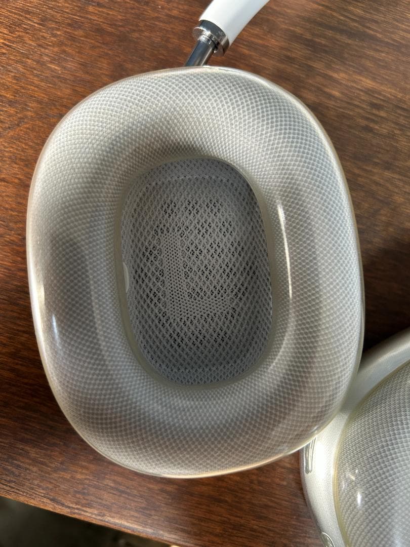 【美品】AirPods Max ヘッドホン　シルバー 正規品　カバー付き