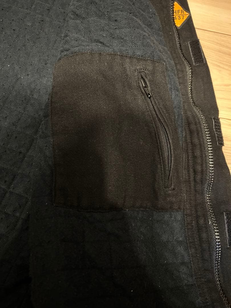 新品 n.hoolywood FR ベスト 24AW 38 ブラック