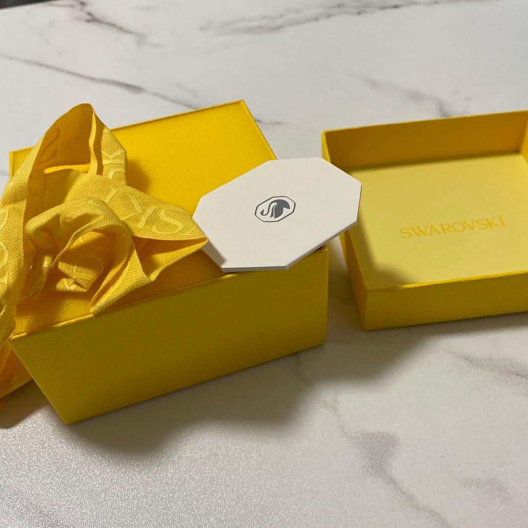 スワロフスキ SWAROVSKI クリスタルクマとハートの置物セット