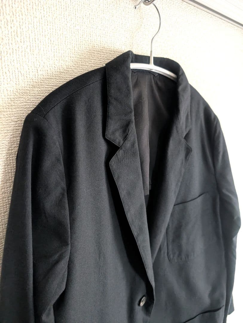 美品　MARGARET HOWELL　ウールコットン2Bテーラードジャケット