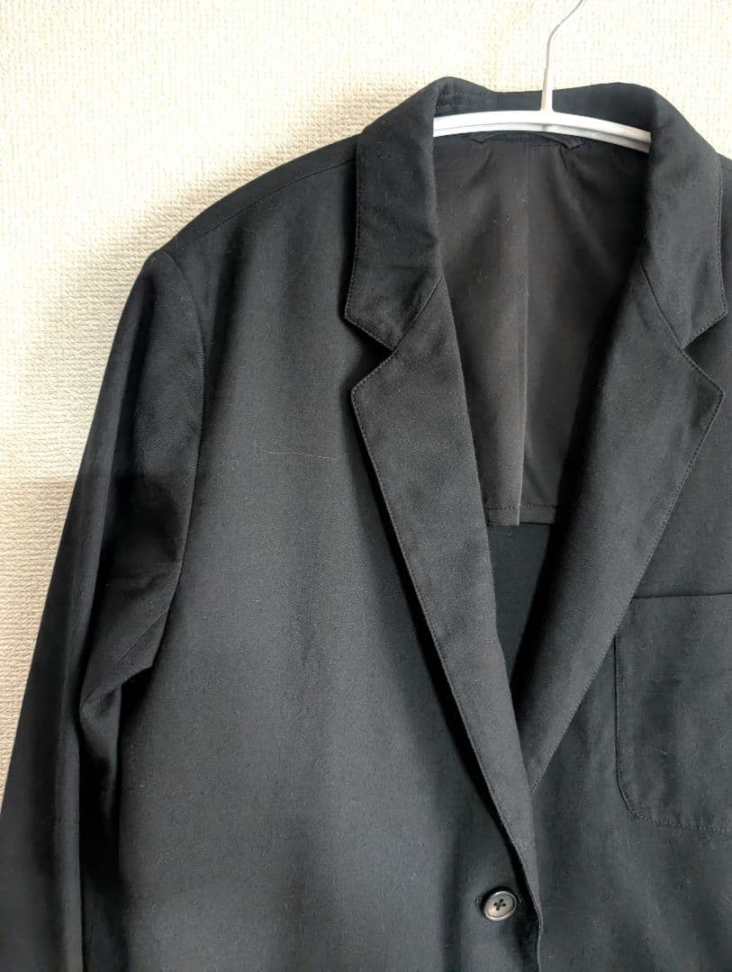 美品　MARGARET HOWELL　ウールコットン2Bテーラードジャケット