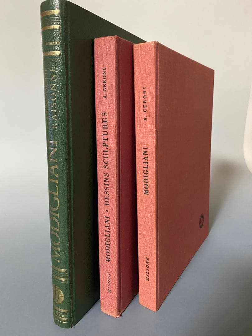 洋書　モディリアーニ3冊