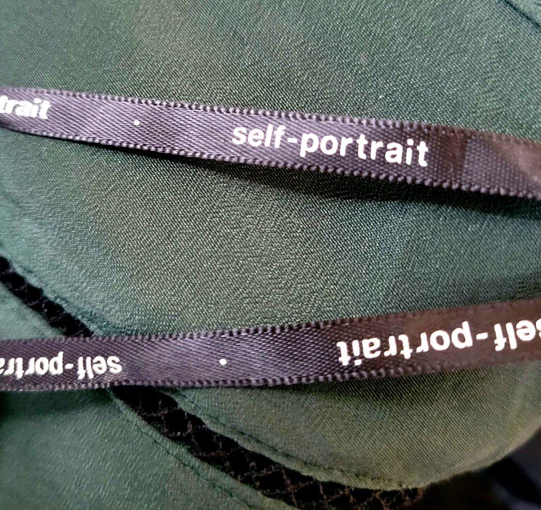 self-portrait セルフポートレイト ロングワンピース uk 6
