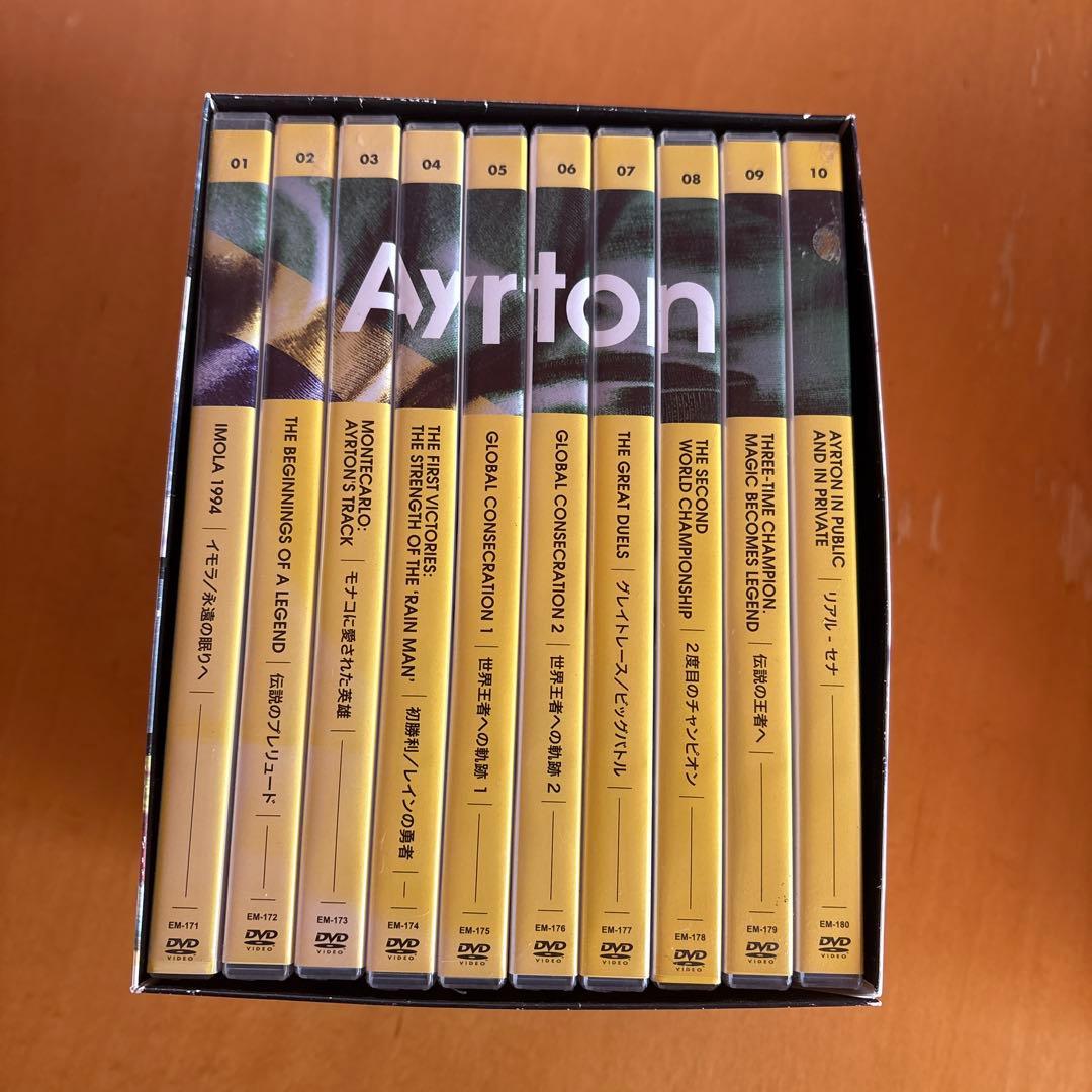 A*R様 Ayrton Unforgettable 10枚組DVDセット
