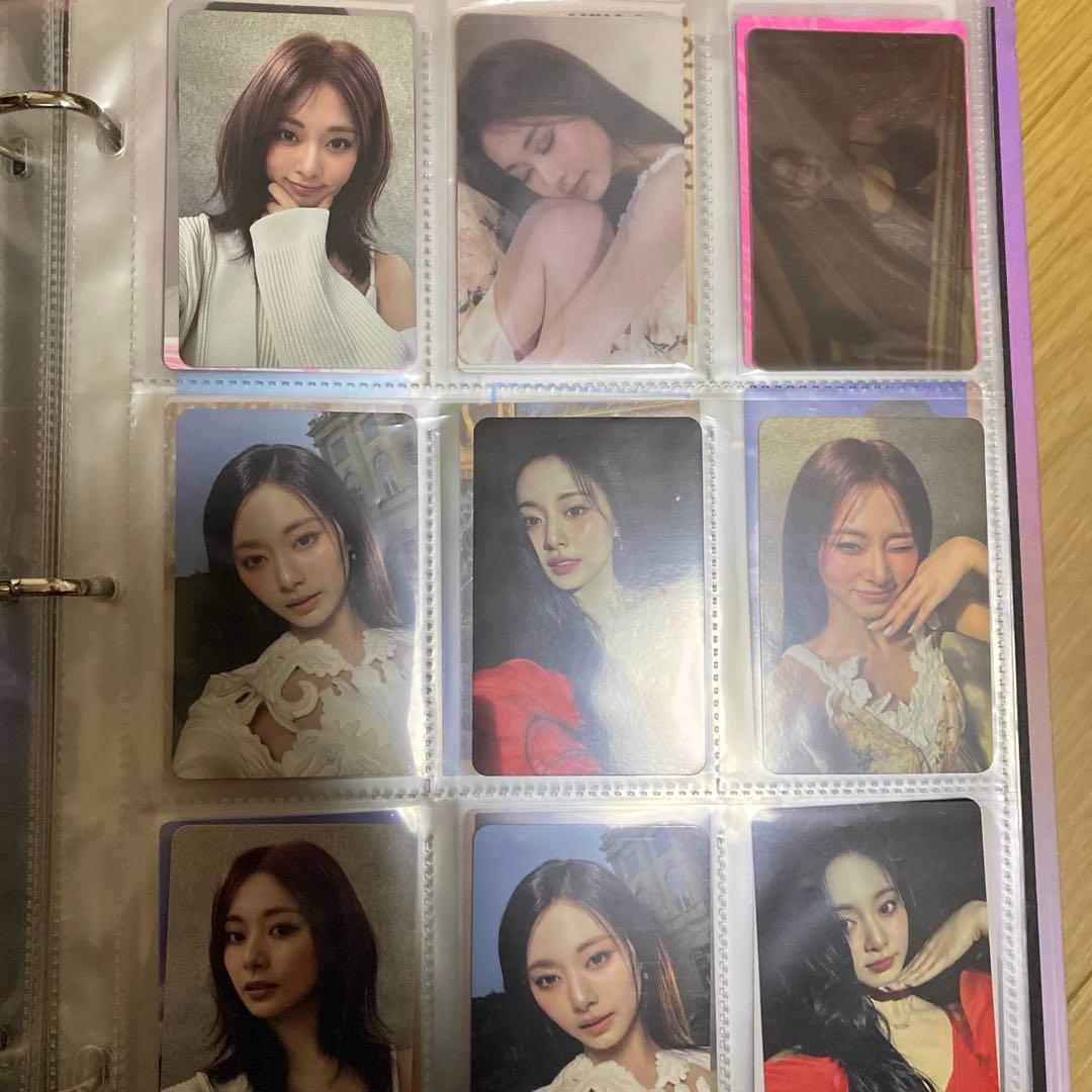 TWICE トレカバインダー　トレカセット　ツウィ，ミナ　全ては映っていません。