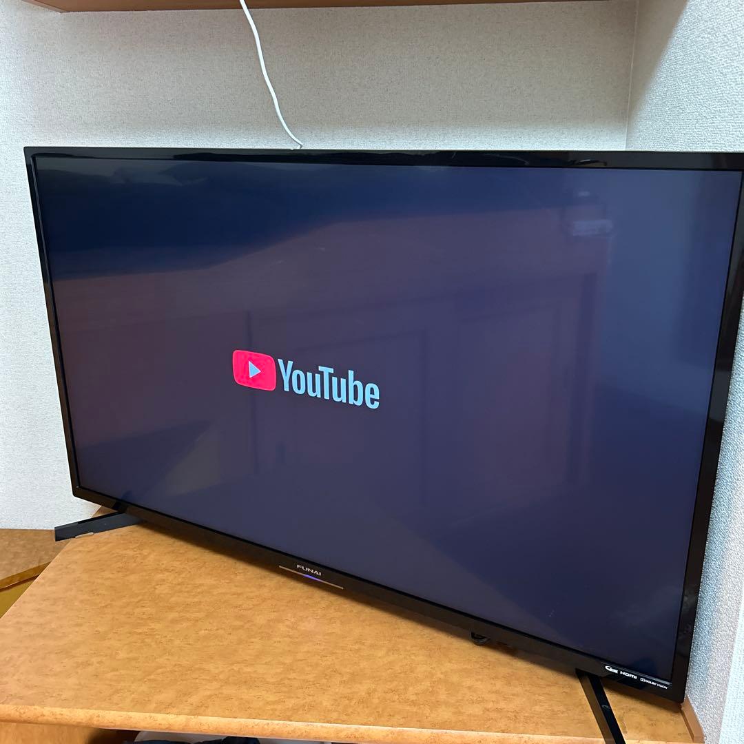 【美品】FUNAI 4K 液晶テレビ　箱付
