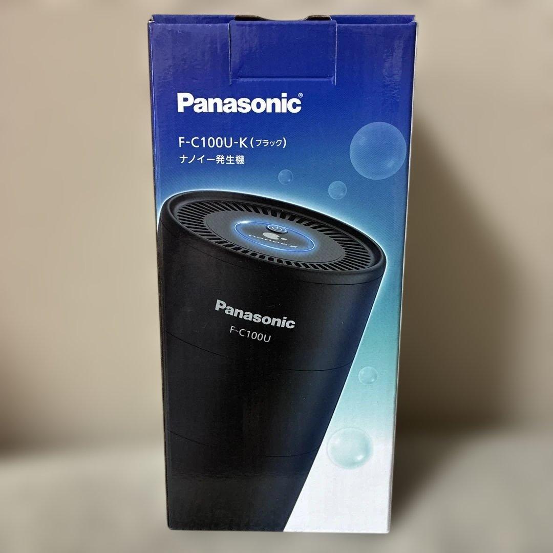 Panasonic F-C100U-K ブラック 空気清浄機　ナノイー発生機