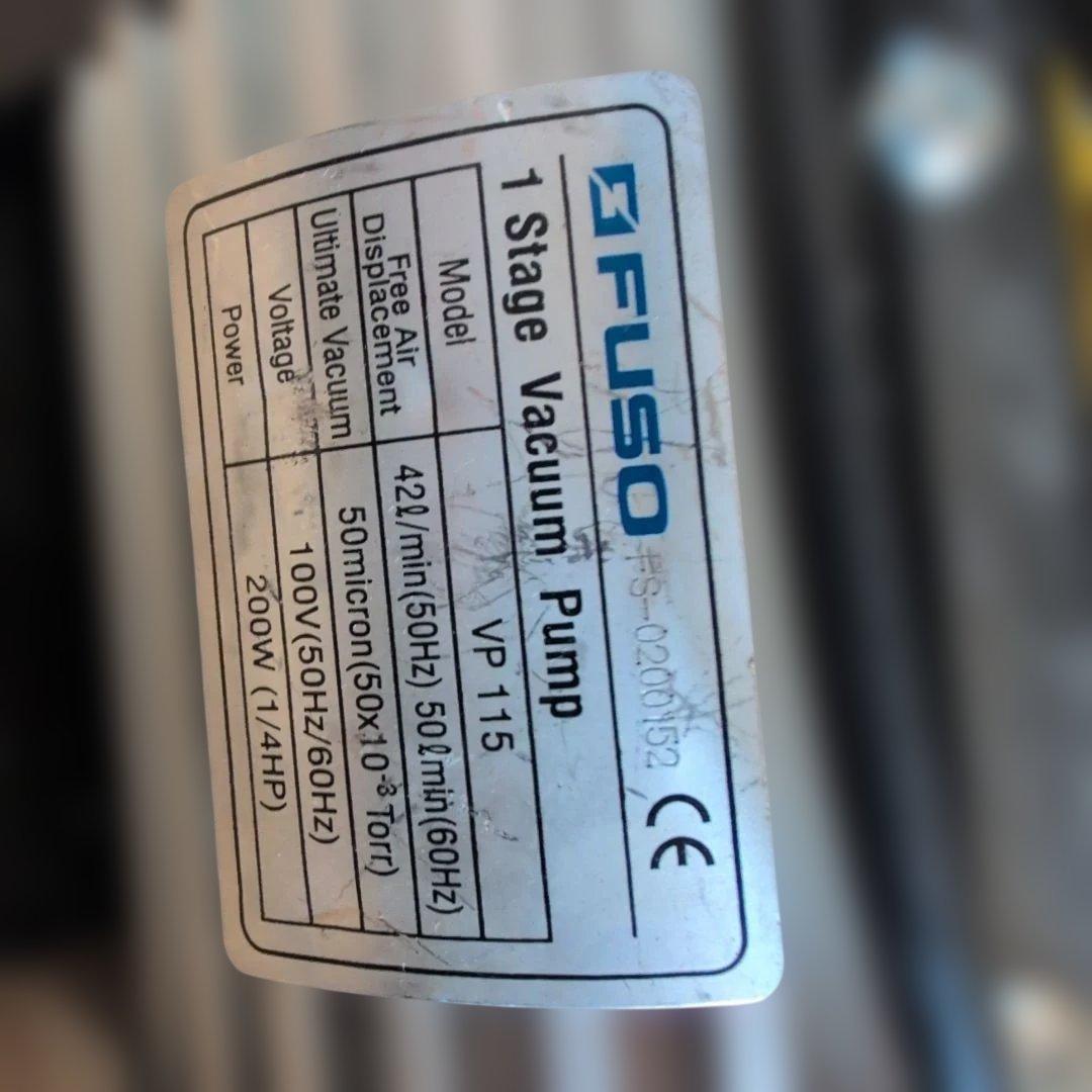 FUSO 1段真空ポンプ VP 115