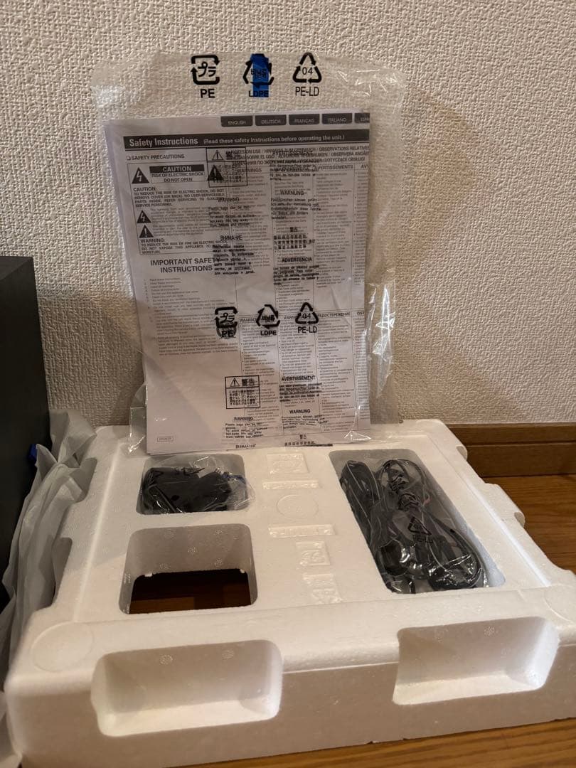 美品DENON スピーカー ブラックSC-M40ペア　箱付き