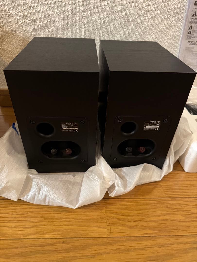 美品DENON スピーカー ブラックSC-M40ペア　箱付き