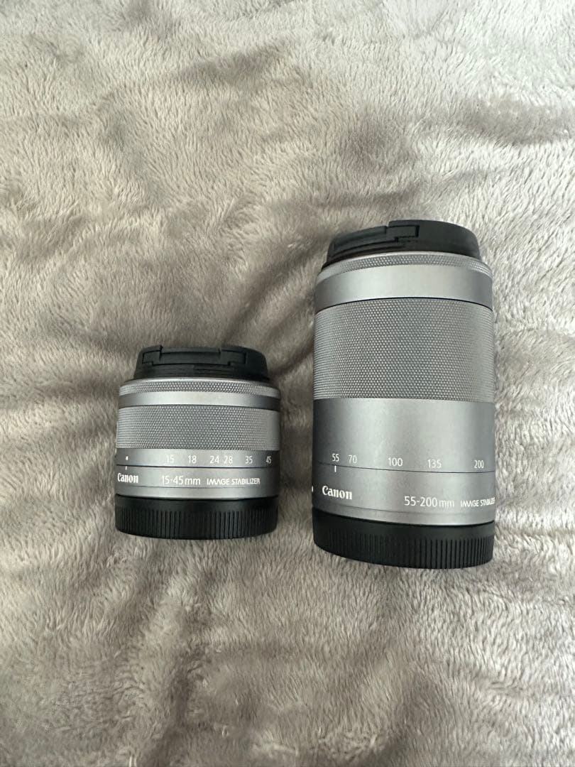 Canon EOS Kiss M2 ホワイト ダブルズーム