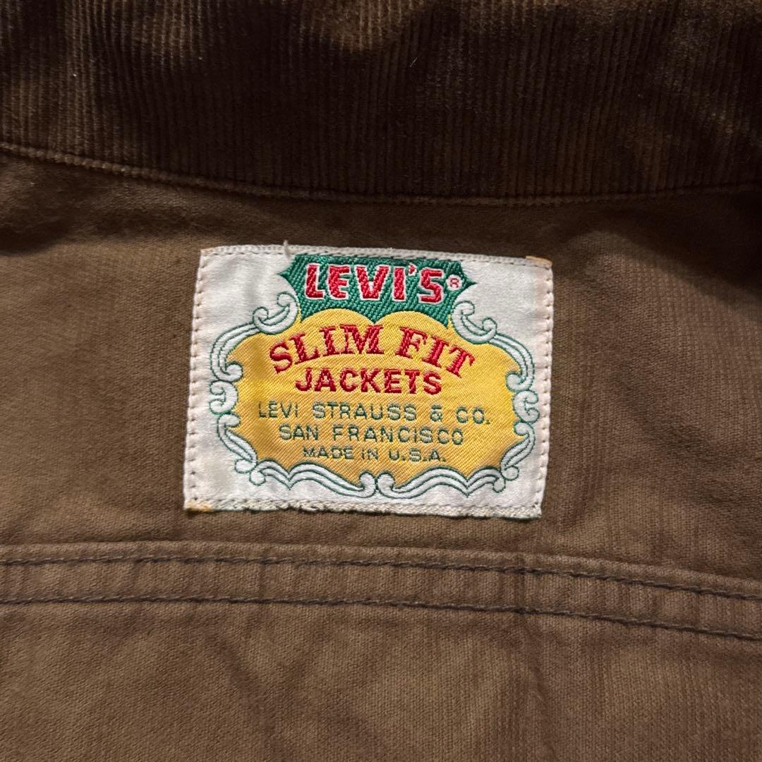 90s Levi's 70505 コーデュロイ バレンシア usa製 BIGE