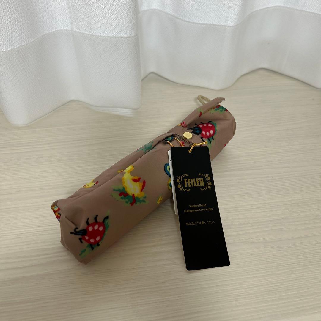 ★なな★新品未使用★フェイラー ハイジ 折り畳み傘 ベージュ