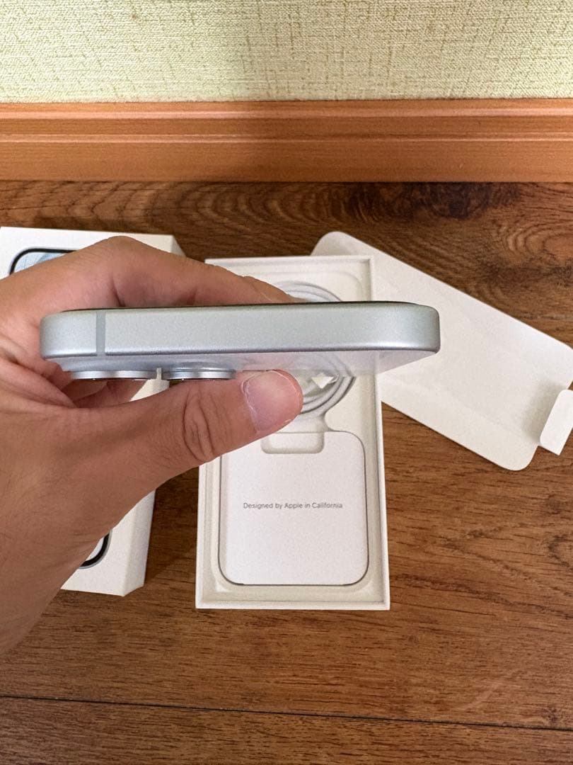 iPhone15 128GB ブルー 純正バッテリー89%