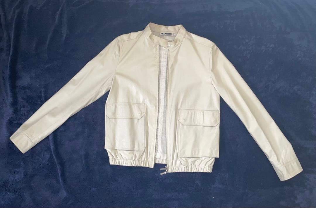 jil sander レザージャケット 本人期