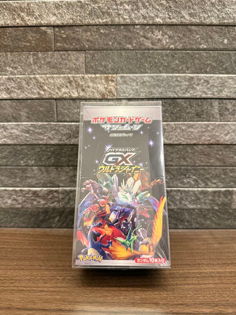 新品・未開封　シュリンク付き　GXウルトラシャイニー 1box ポケモンカード